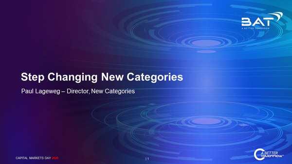 Step Changing New Categories