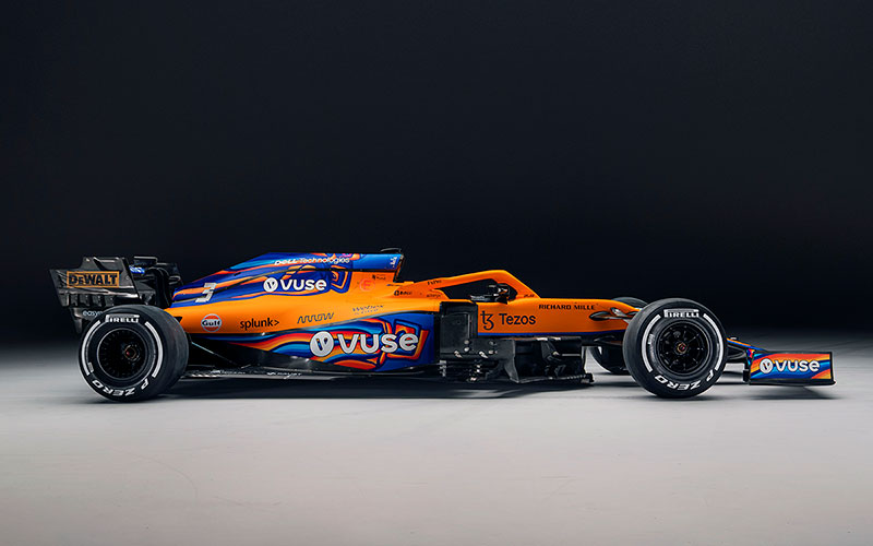 Vuse and McLaren Racing mark world first